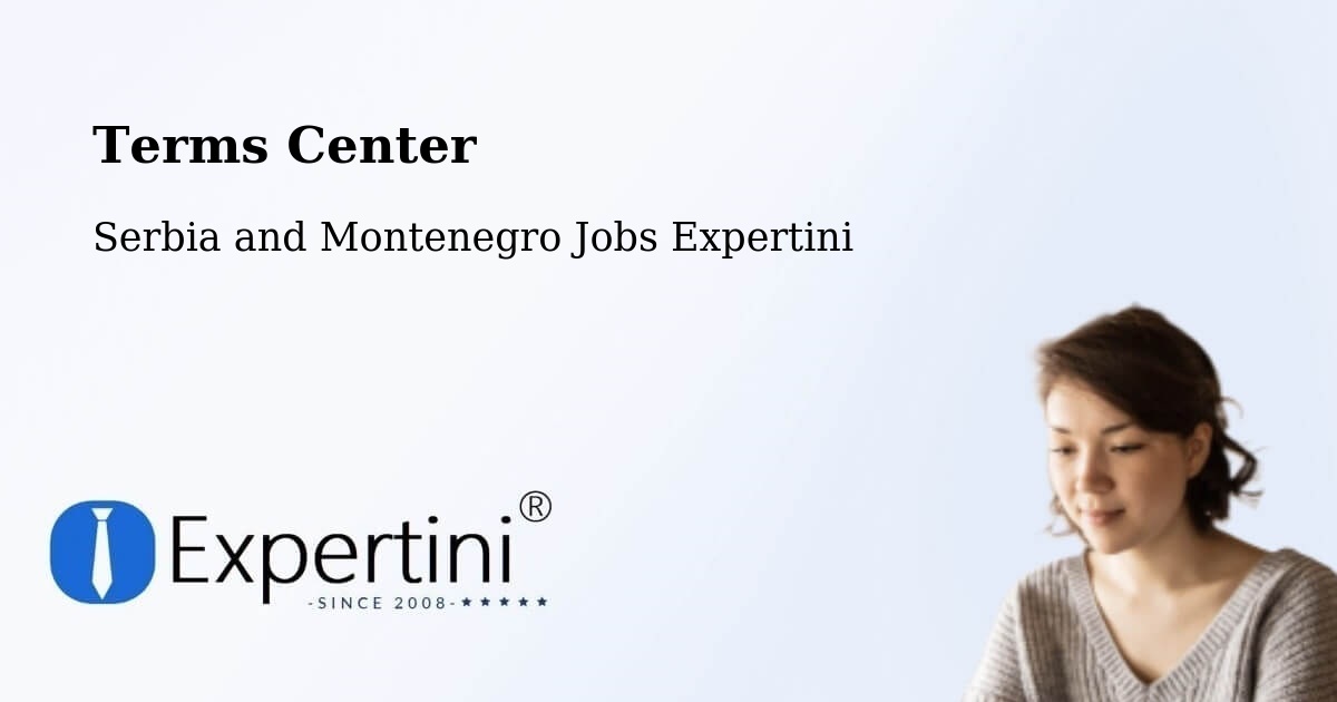 Terms of Service – Hanover - Serbia and Montenegro Jobs Expertini